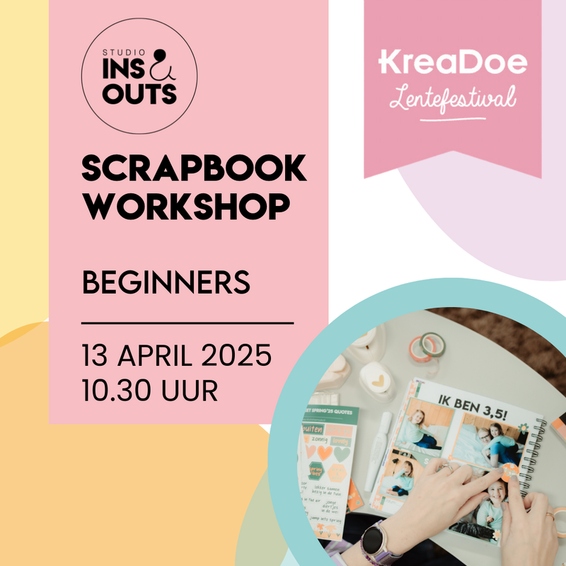 Workshop KreaDoe Lentefestival - BEGINNERS - zondag 10.30