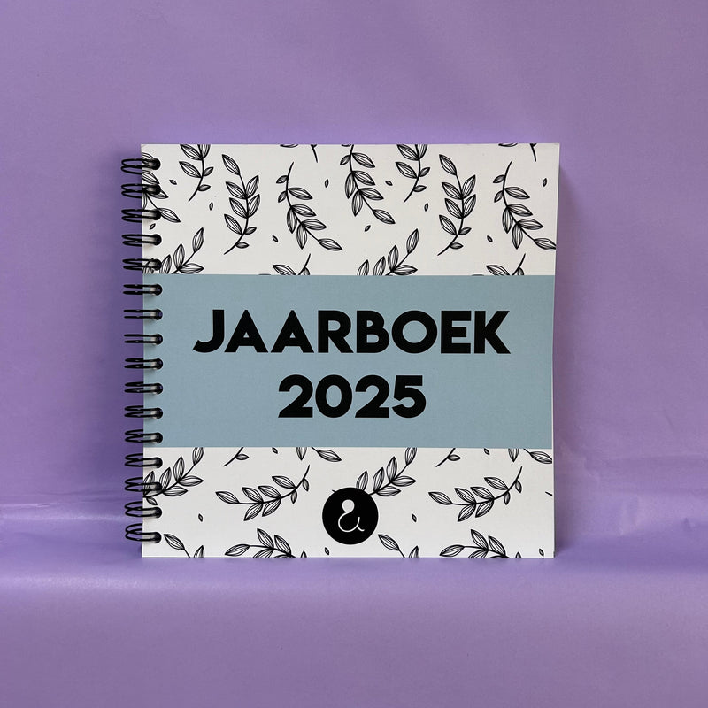 Jaarboek 2025 | BLANCO | Pastel Oudblauw